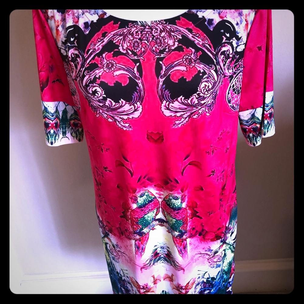Beautiful dress made by Noreen in Antigua.
